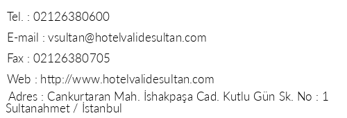 Valide Sultan Kona telefon numaralar, faks, e-mail, posta adresi ve iletiim bilgileri
